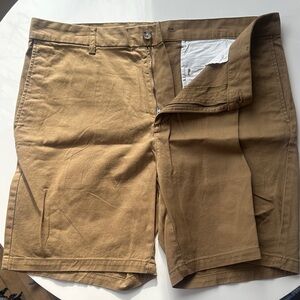 Old Navy Men's Brown Flat Front Shorts
